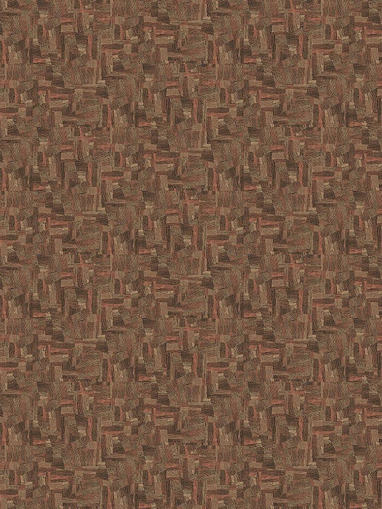 Wallpaper Vinyl Brown L1000xW53cm Washable