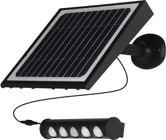 Eko Light Wall Mounted Solar Light 8W Natural White 4000K with Motion Sensor IP65 24.5cmx5cmcm