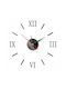 Wall Clock Sticker Black