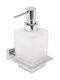 Bronze Art Spender Glas Silber