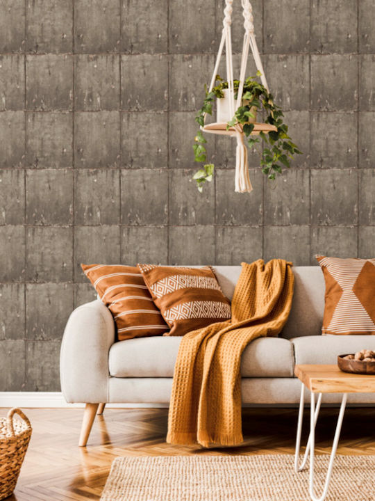 Wallpaper Vinyl Beige L1000xW53cm Washable