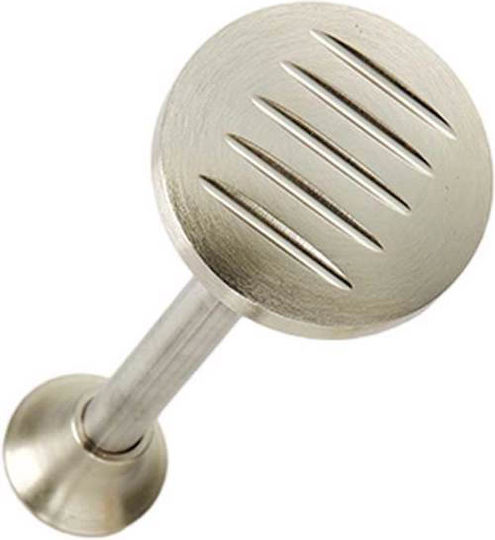 Anartisi G7 Holdback Perete din Metal Argintiu 1buc