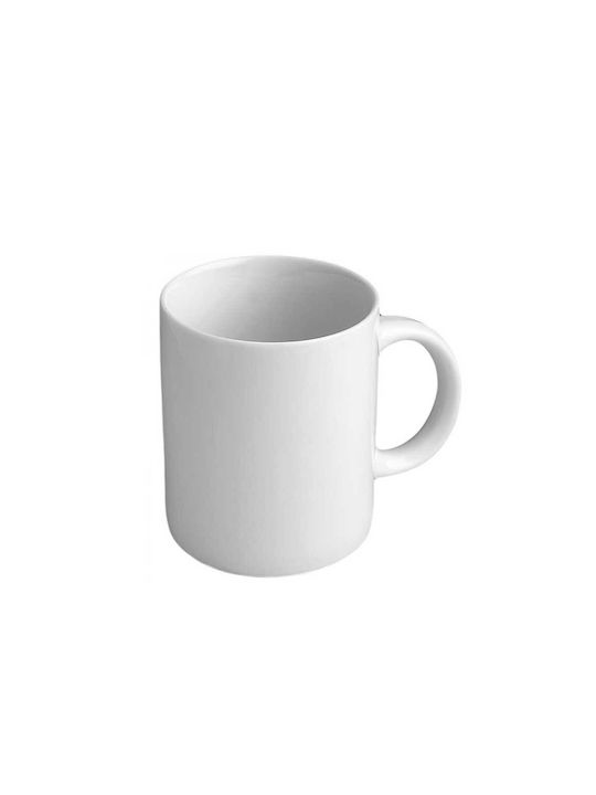 GTSA Becher aus Porzellan Weiß 330ml