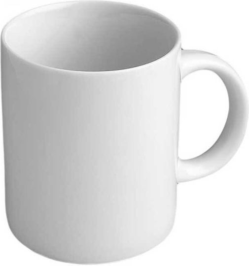GTSA Κούπα από Πορσελάνη Λευκή 330ml