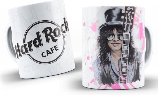 Rock Deal Hard Rock Cafe Keramiktasse Weiß 325ml