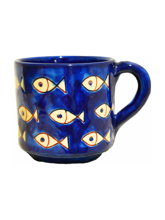 Ceramic Cup Blue