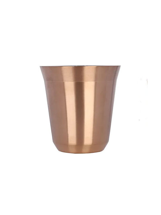 Tasse Kupfer Gold 80ml 1Stück