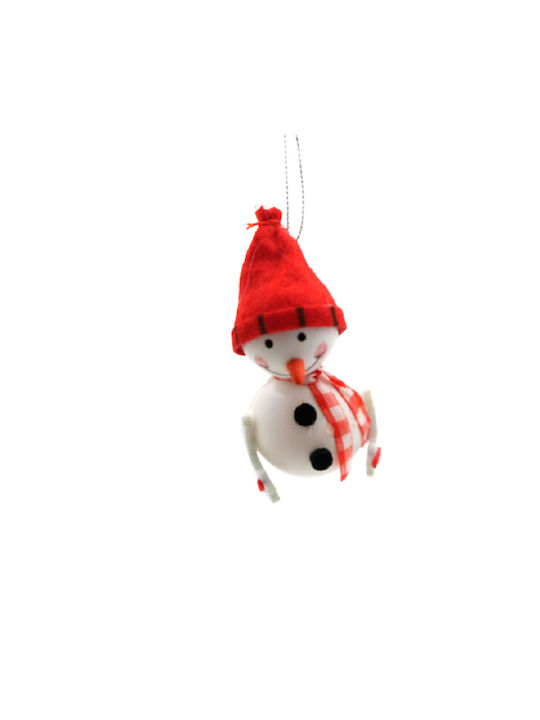 blokker Christmas Snowman Ornament White