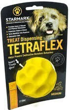 Starmark Kugel Hundespielzeug 10cm Gelbe Starmark Kugel Hundespielzeug 10cm Gelbe