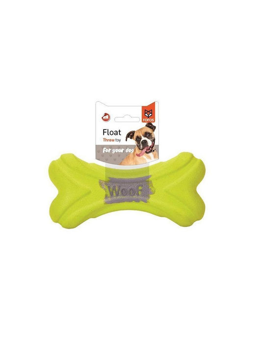 Fofos Woof Παιχνίδι Κόκκαλο Σκύλου από Καουτσούκ 13.5εκ. Κίτρινο