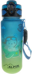 Alpin Παγούρι Non Spill 500ml Μπλε