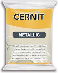 Cernit Metallic Argilă polimerică Galbenς 56gr