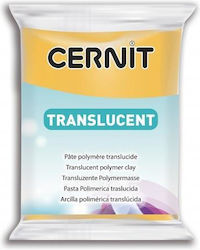 Cernit Translucent Amber Πολυμερικός Πηλός 56gr