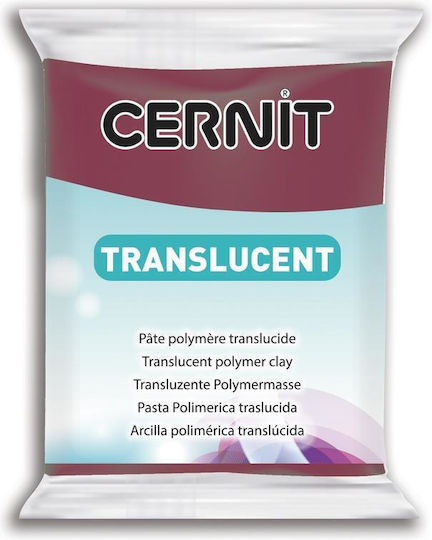 Cernit Translucent Argilă polimerică Roșuς 56gr