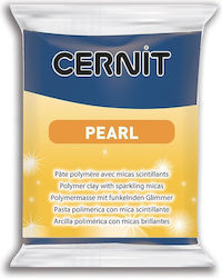 Cernit Pearl Polymer Clay Blue 56gr