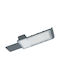 Brand Outdoor Floor Lamp LED Road 50W with Natural White Light IP66 Gray