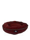 Schwuchtel Hundebett Burgundisch 54x54cm.