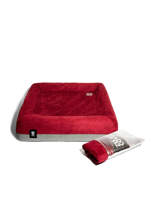 Zee-Dog Bezug für Hundebett Burgundisch 63x56cm