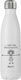 Koupakoupa I Love You Stainless Steel Thermos Bottle 750ml White KP 10842 750SSTHERMOWHITE