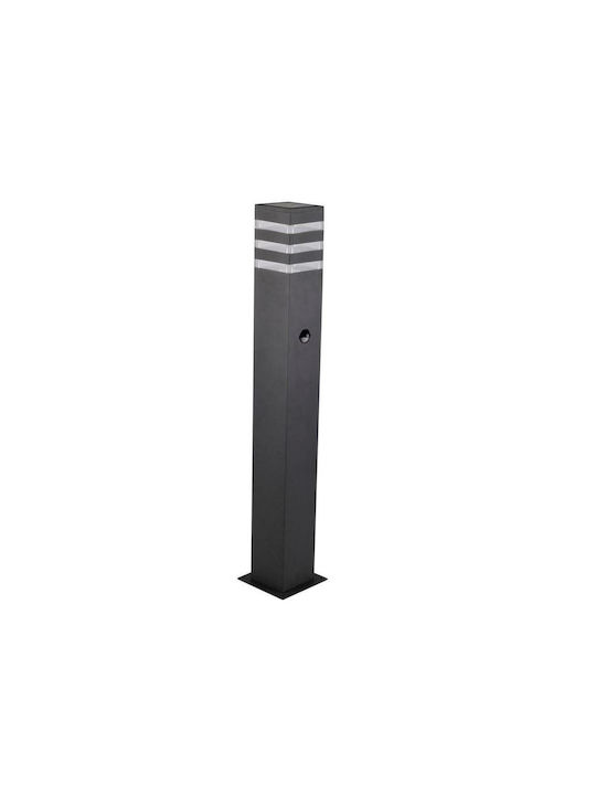 Polux Außenstehlampe Kölna-Ki Außenbereich 12W IP44 Für Lampenbirnensockel E27 Schwarz