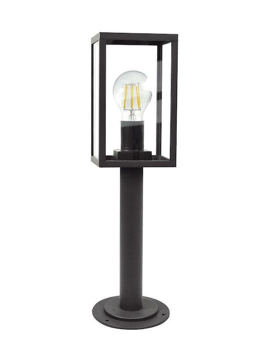 Polux Outdoor Floor Lamp Small Post 15W IP44 for E27 Socket Black