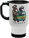 Koupakoupa Stainless Steel Thermos Bottle 450ml...