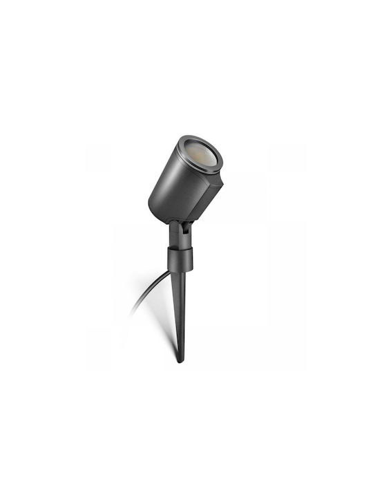 Steinel Outdoor Floor Lamp Projector 7W IP44 for GU10 Light Bulb Base Gray