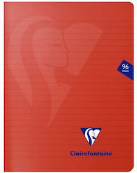 Clairefontaine Schulheft Geregelt A5 48 Papiereinlagen Rote Clairefontaine Schulheft Geregelt A5 48 Papiereinlagen Rote