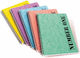 AG Trees Spiral Notebook Ruled B5 60 Sheets 2 Subjects Yellow 1pcs