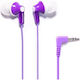 Panasonic Ακουστικά Ψείρες In Ear RP-HJE120E Μωβ
