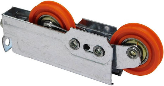 Delta Doppelt Rollen mit Ständer aus Teflon 6300091630010