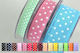 Kappa Decor Stoff Band Polka Dot Blau 18meters mit Breite 25mm