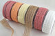 Kappa Decor Sackleinen Band Monochrom Weiß 9meters