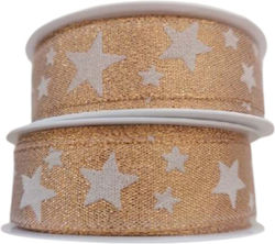 Blokker Wooden Ribbon Gold 3m