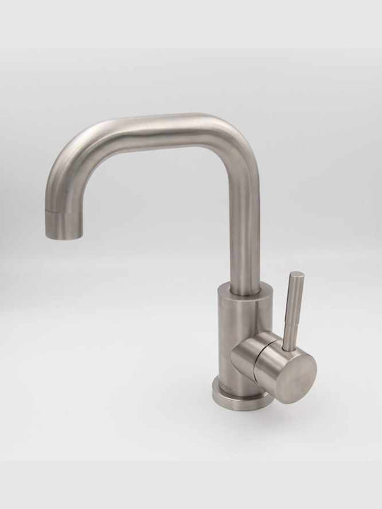 Mixing Inox Sink Faucet Silver