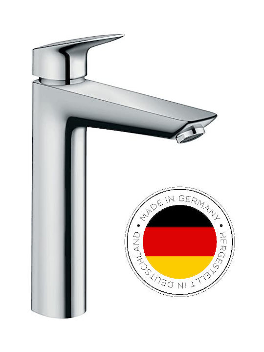 Hansgrohe My Mixing Tall Sink Faucet Silver