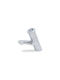 River Mixing Time Flow Sink Faucet Silver