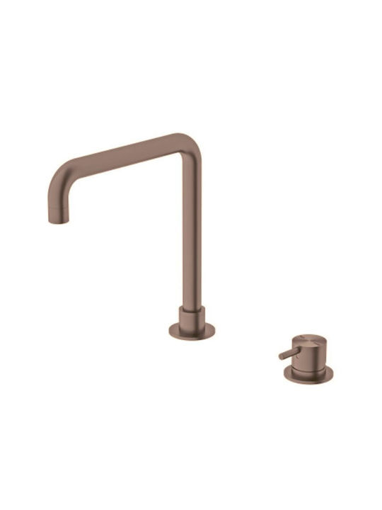 Sparke Musa 06 Mixing Tall Sink Faucet Rose Gold