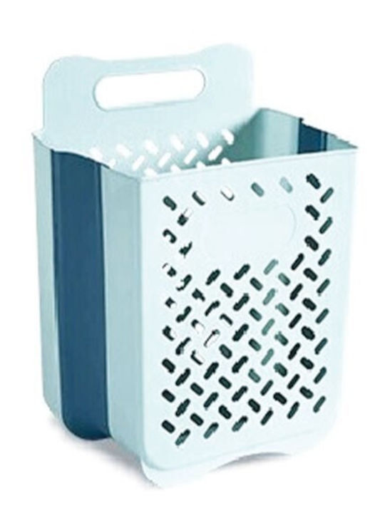 Laundry Plastic Laundry Basket 35x25x49cm Blue