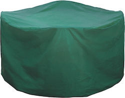 Rayen Αδιάβροχο Προστατευτικό Κάλυμμα Τραπεζαρίας 160x160x100εκ. σε Πράσινο Χρώμα