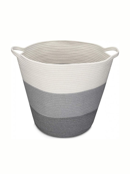 Navaris Fabric Laundry Basket with Lid 35x35x45.2cm Multicolour