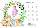 Milestone Baby Photography Sheet