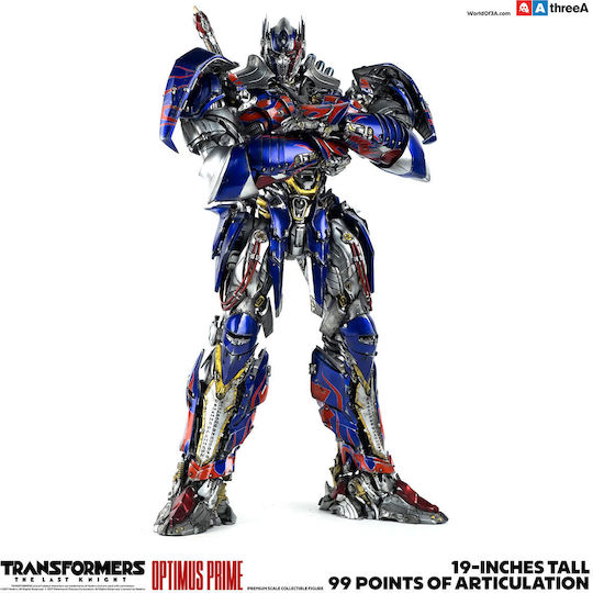 Threezero Transformatoren Optimus Prime Der letzte Ritter Action-Figur 48cm
