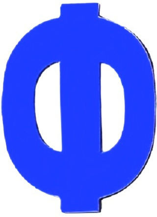 Sign with Text in Blue Color 3cm 6308000000055
