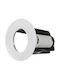 Dabler Round Metallic Frame for Spot White 1pcs