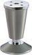 GTC Metallic Furniture Leg Suitable for Couch / Cupboard / Wardrobe Silver
