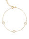 Kritsimis Damen Armband aus Gold 14K