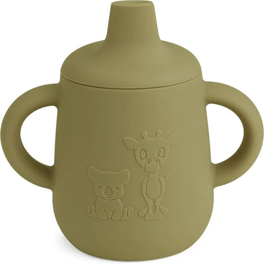 Nuuroo Baby and Toddler Cup Aiko made of Silicone Green