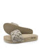 Women's Slides Weave Taupe