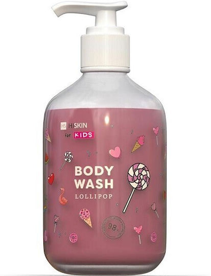 HiSkin Gel De Duș Pentru Copii Lollipop Cu Aloe Vera În Formă De Gel 400ml